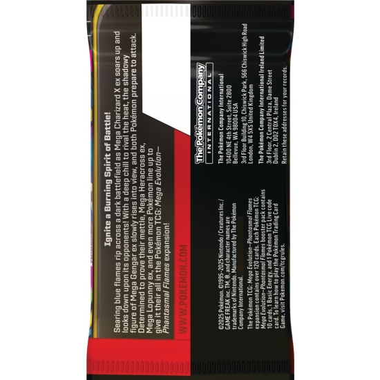 Mega Evolution - Phantasmal Flames - Booster Display